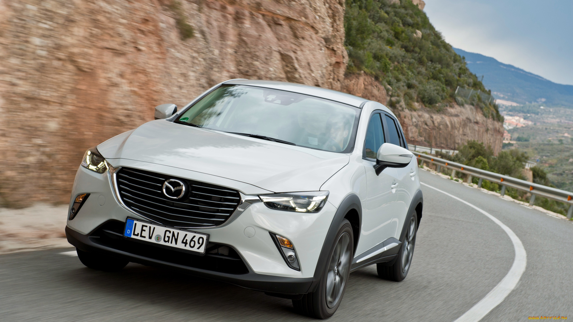 автомобили, mazda, светлый, 2015г, cx-3