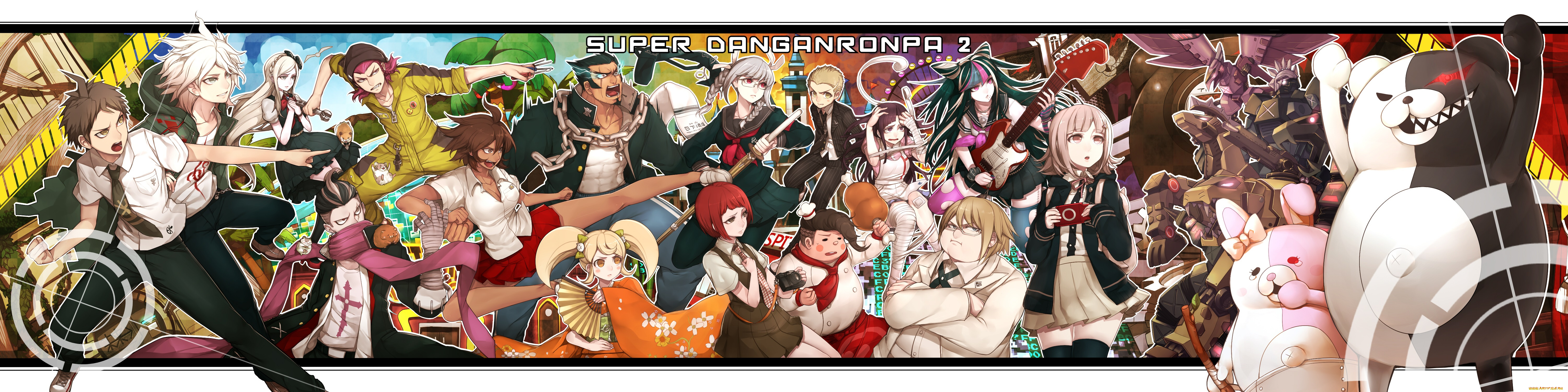 аниме, danganronpa, персонажи