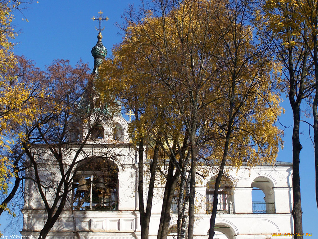 кострома, ипатиевский, монастырь, колокольня, города, православные, церкви, монастыри