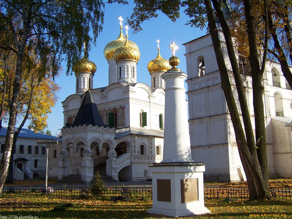 кострома, ипатиевский, монастырь, троицкий, собор, города, православные, церкви, монастыри