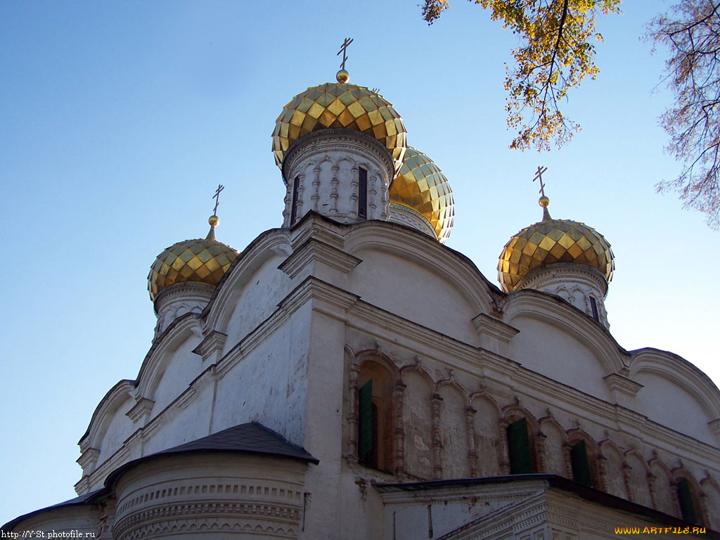 кострома, ипатиевский, монастырь, троицкий, собор, города, православные, церкви, монастыри