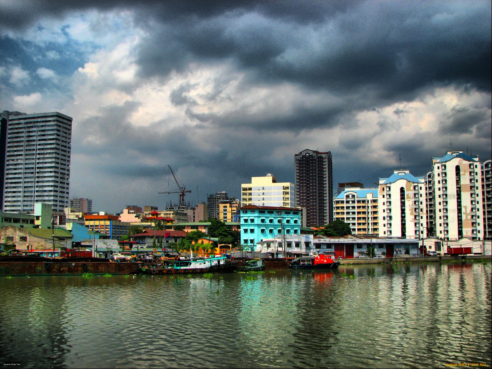 downtown, manila, philippines, города, столицы, государств