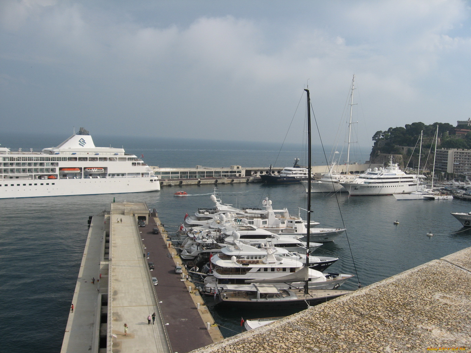 монако, корабли, порты, причалы