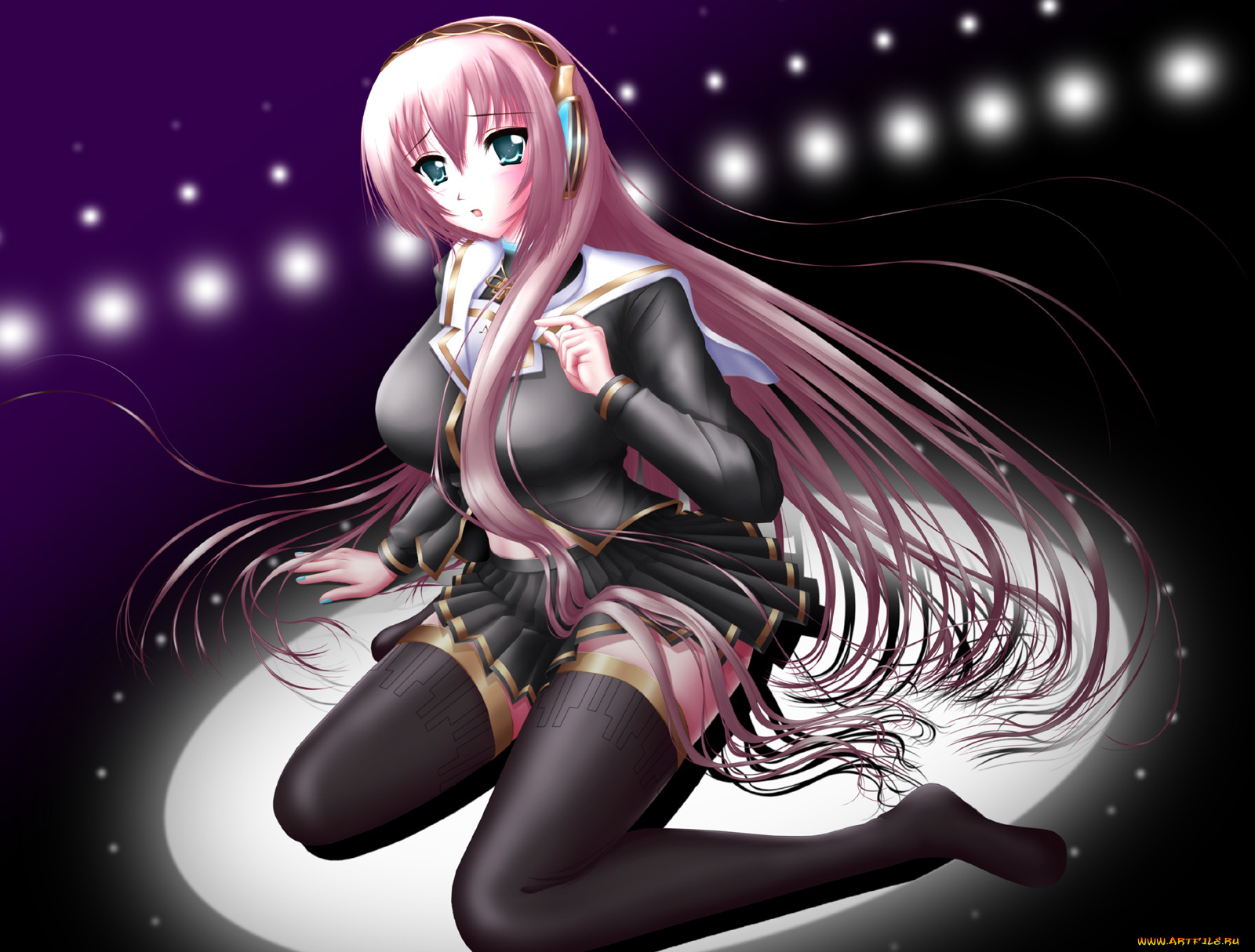 megurine, luka, аниме, vocaloid