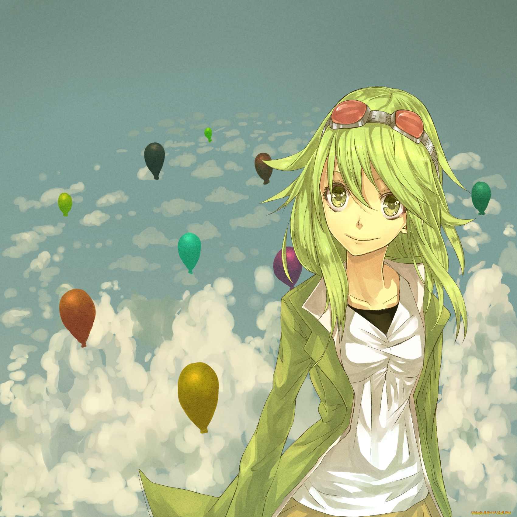 gumi, аниме, vocaloid