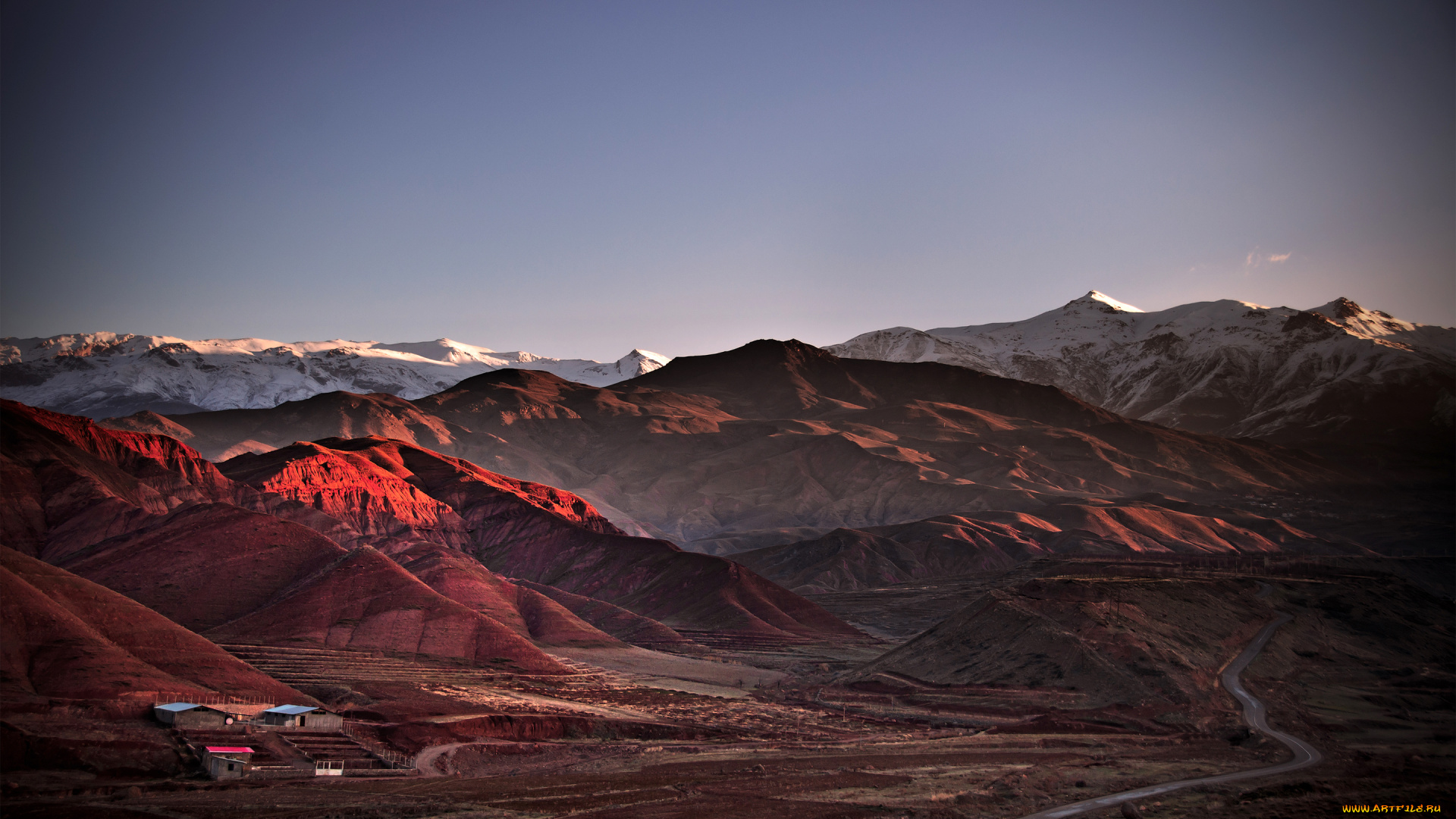 alamut, iran, природа, горы