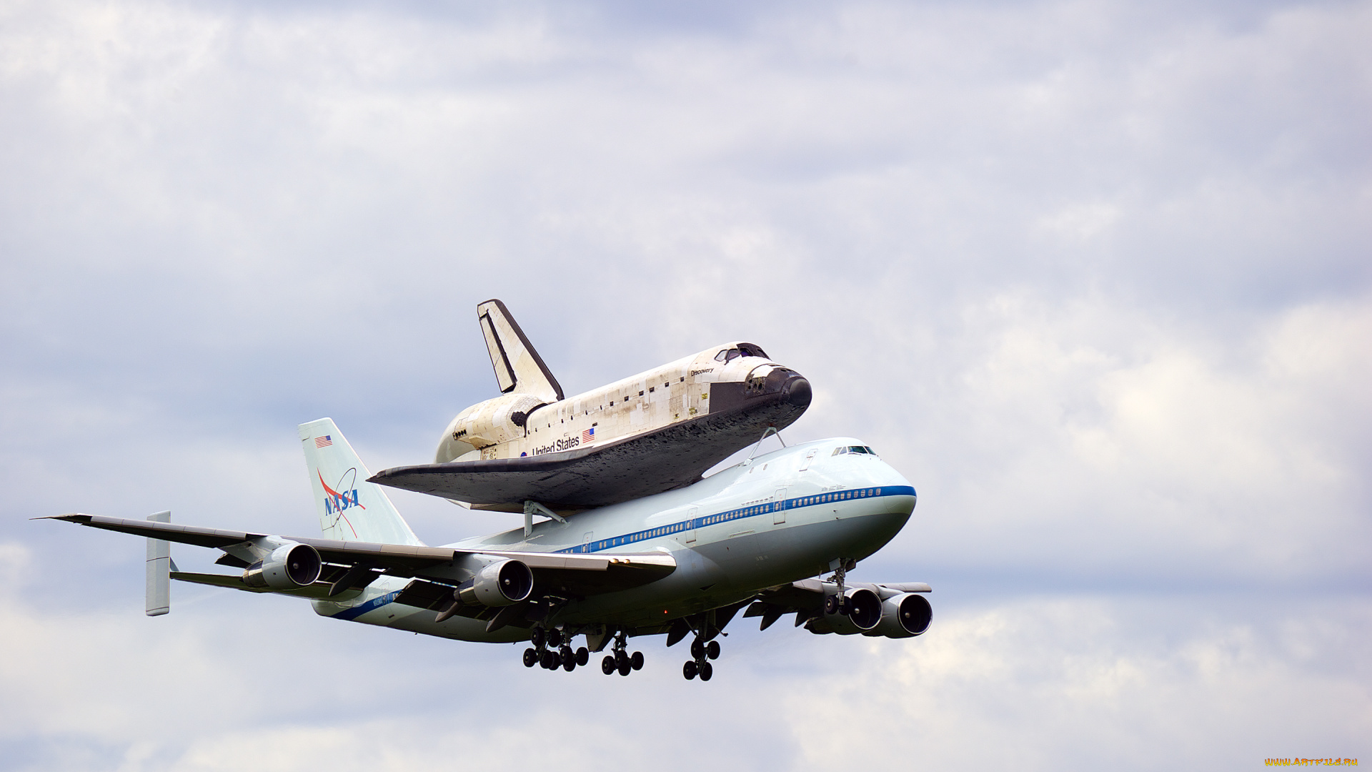 авиация, грузовые, самолёты, space, shuttle, discovery, carrier, aircraft