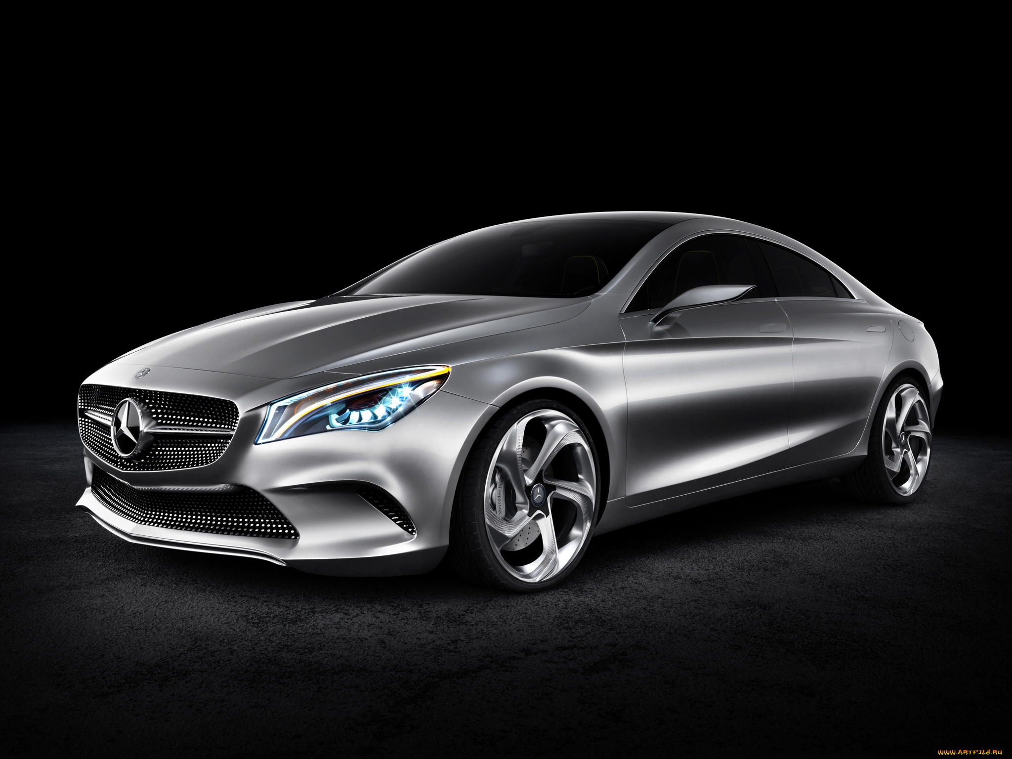 автомобили, mercedes, benz, concept, coupe, cla, style