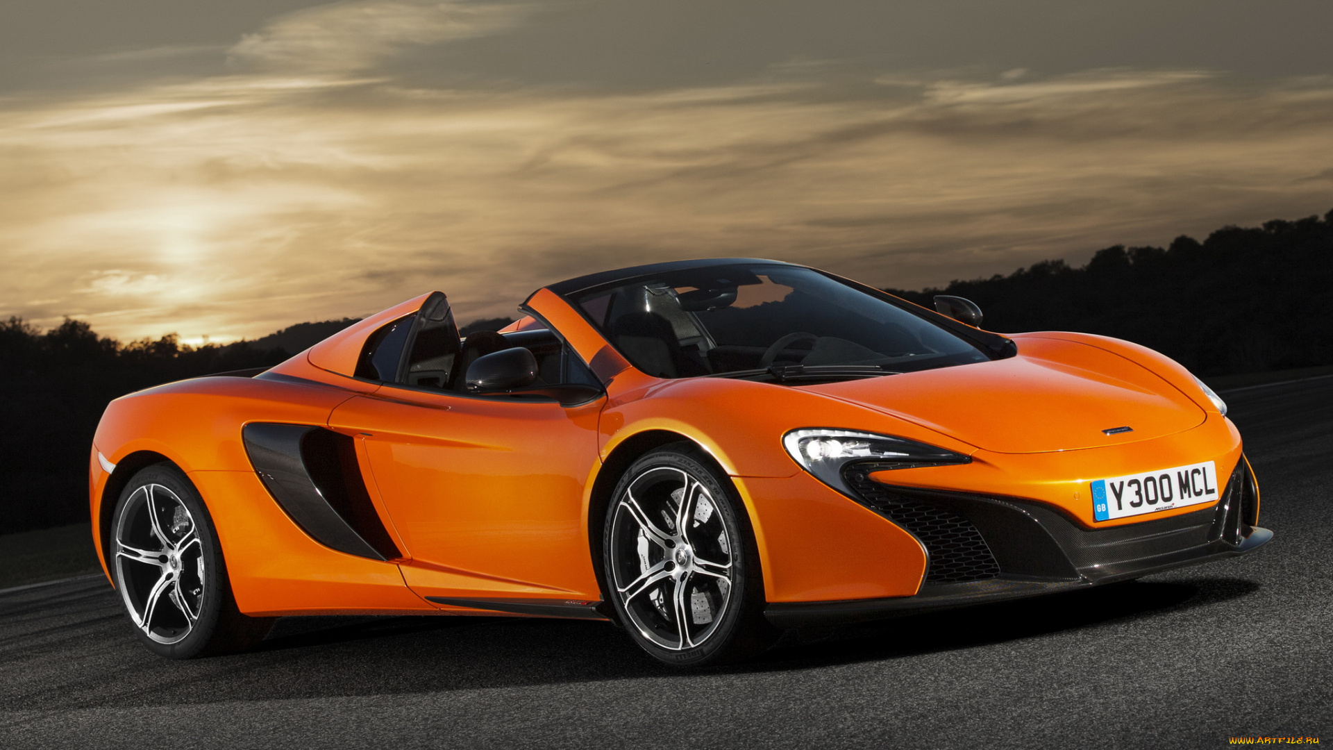 автомобили, mclaren, 650s, 2014, spyder