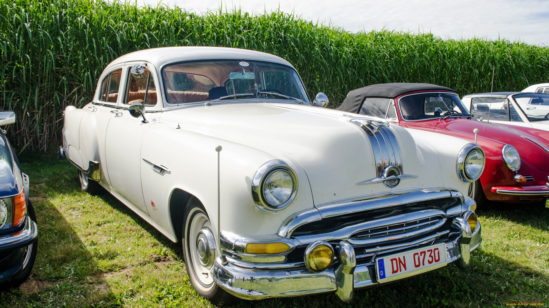 pontiac, chieftan, sedan, 1954, автомобили, выставки, и, уличные, фото, выставка, автошоу, ретро, история