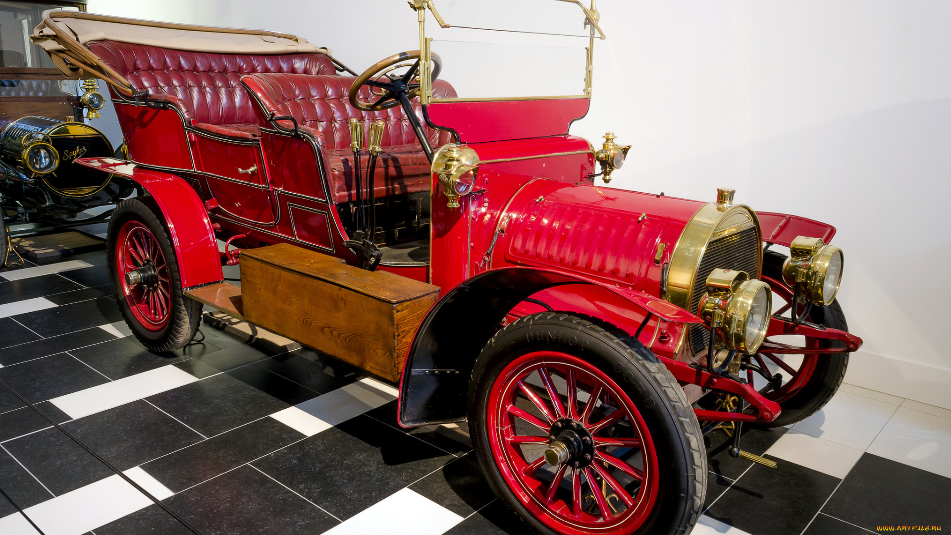spyker, 1418-hp, double, phaeton, 1906, автомобили, выставки, и, уличные, фото, выставка, автошоу, ретро, история