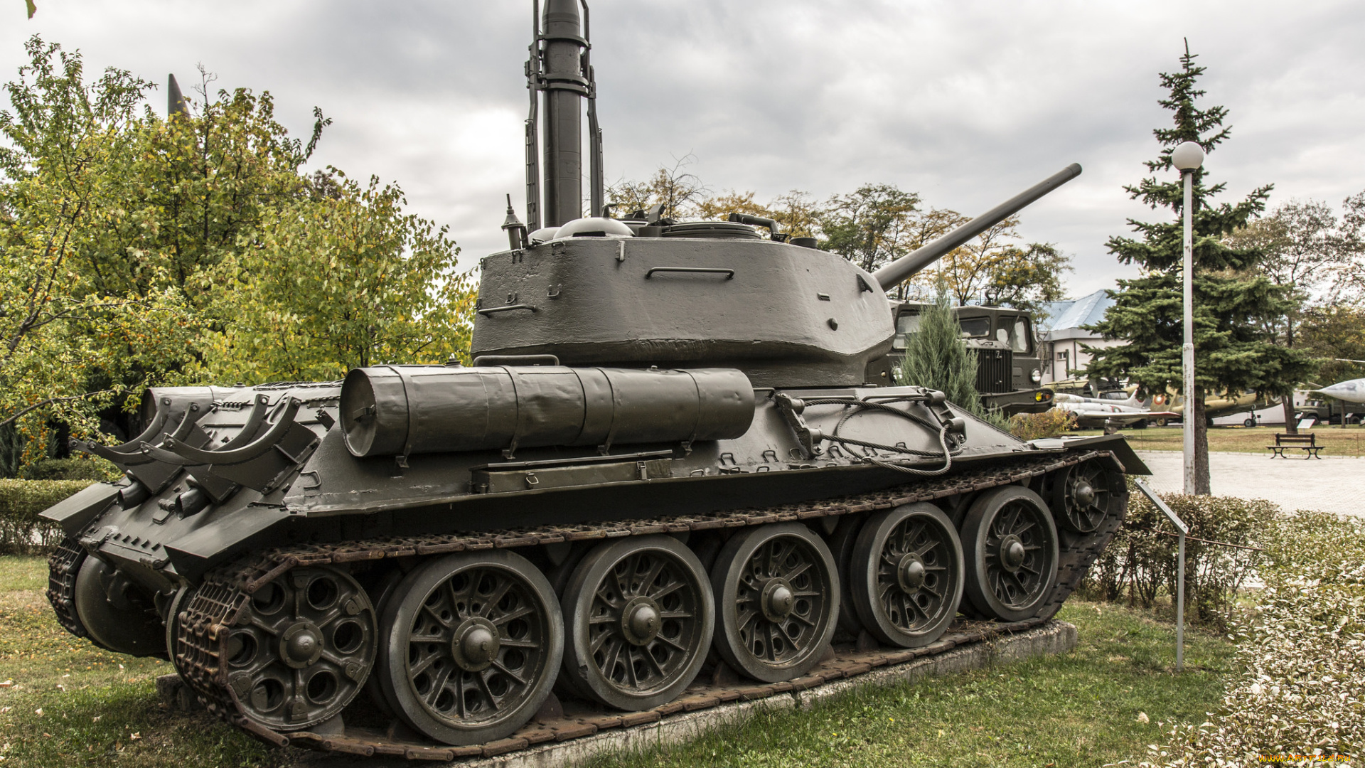 t-34, 85, техника, военная, техника, средний, танк, 2-я, мировая