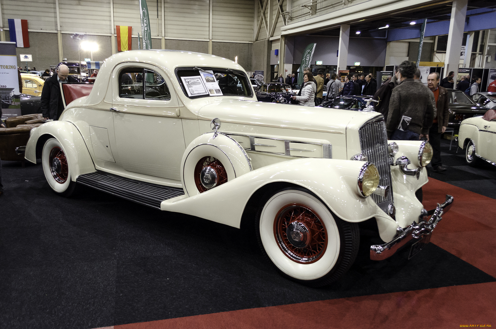 pierce, arrow, 845, coupe, 1935, автомобили, выставки, и, уличные, фото, история, ретро, автошоу, выставка