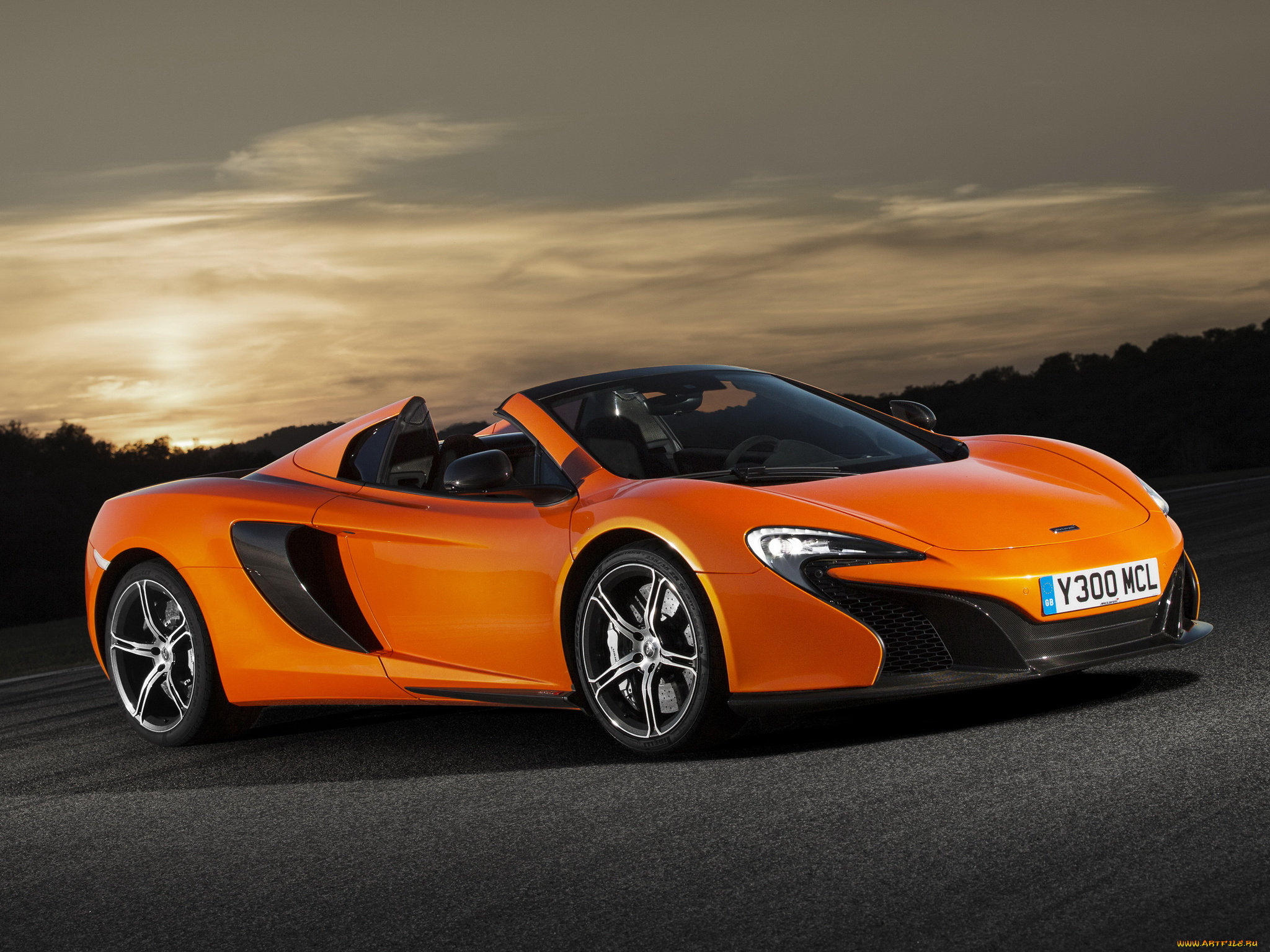 автомобили, mclaren, 650s, 2014, spyder