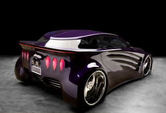 Картинка автомобили -unsort purple car
