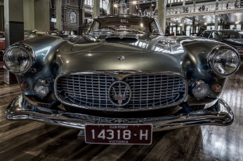 обоя 1961 maserati 3500gt superleggera coupe, автомобили, выставки и уличные фото, история, ретро, автошоу, выставка