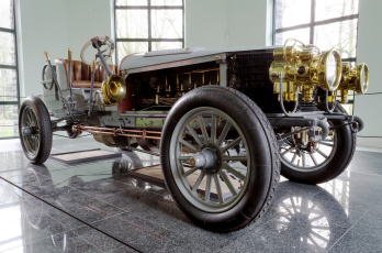 обоя spyker 60-hp four-wheel drive racing car 1903, автомобили, выставки и уличные фото, выставка, автошоу, ретро, история