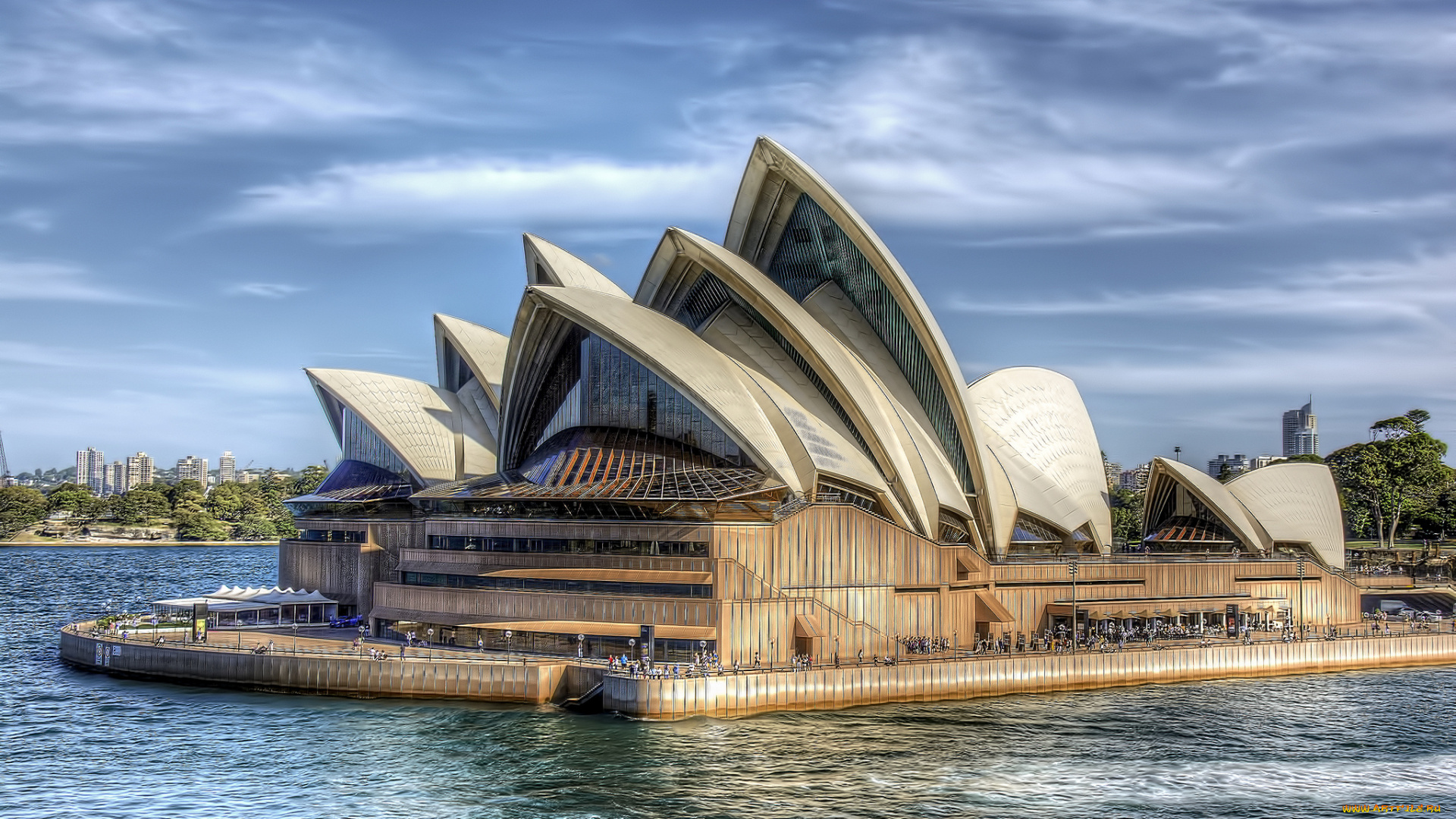 sydney, opera, города, сидней, , австралия, опера, сооружение, залив