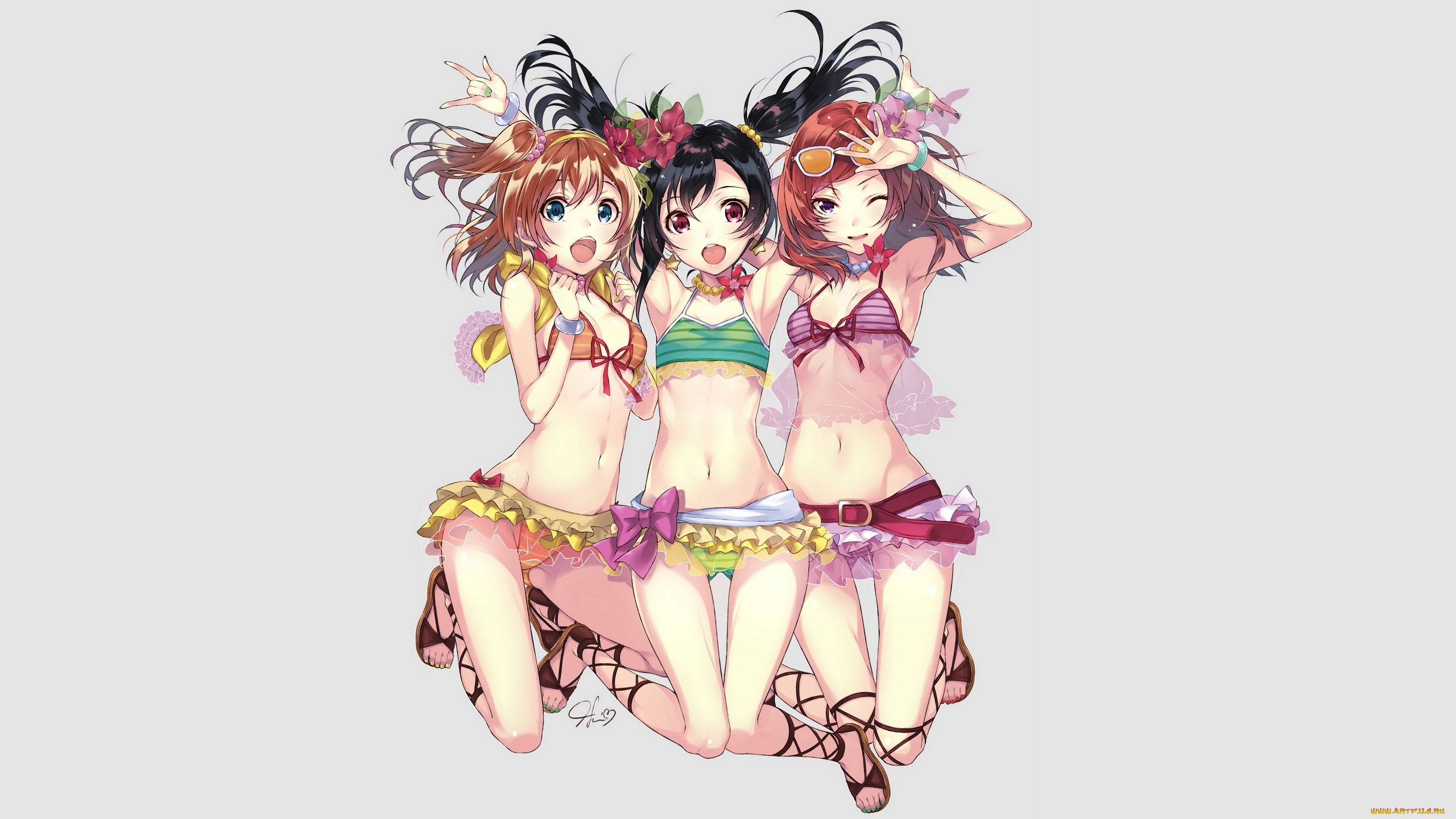 аниме, love, live, , school, idol, project, девочки