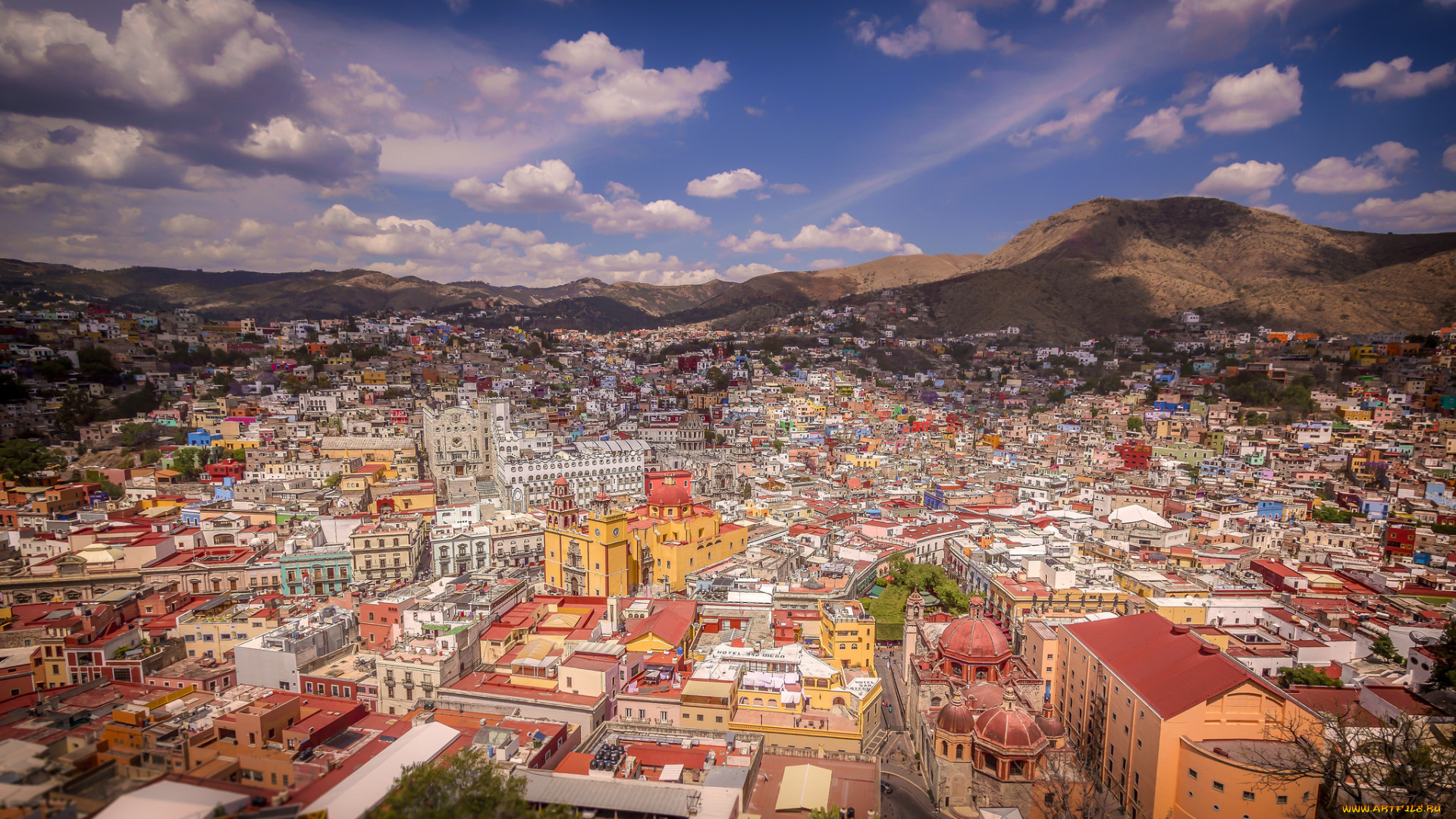 guanajuato, , mexico, города, мехико, , мексика, простор