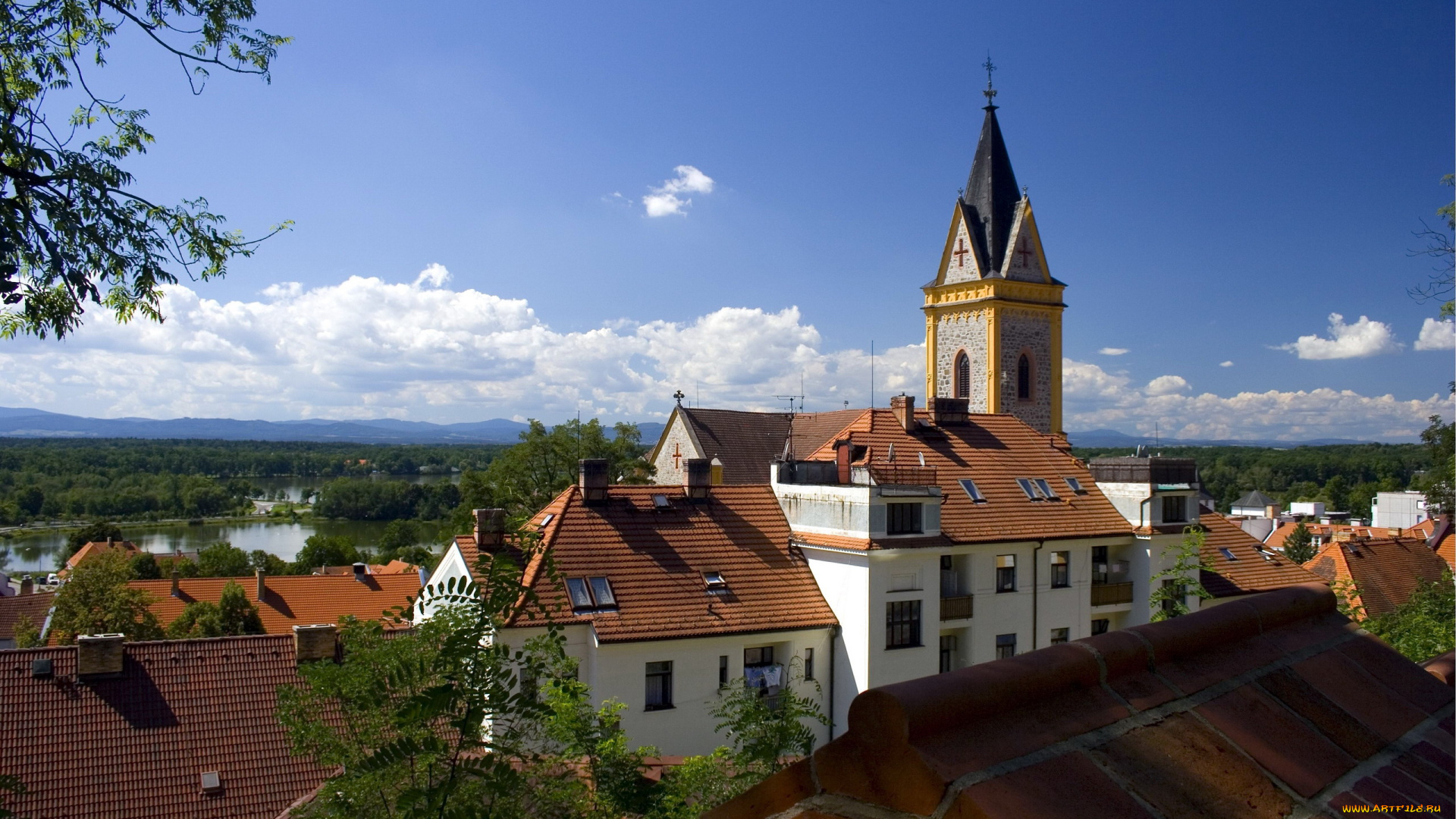 hluboka, , czech, republic, города, -, панорамы, czech, republic