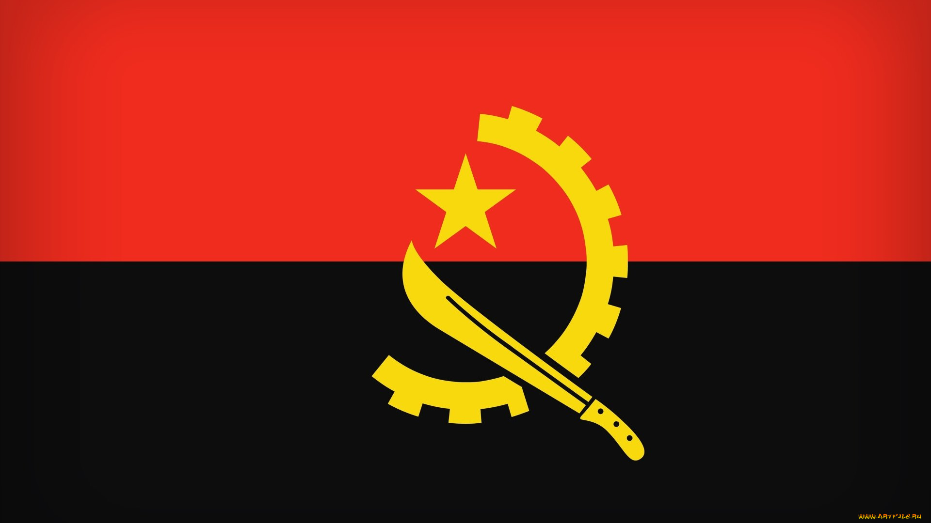 разное, флаги, , гербы, misc, flag, angola