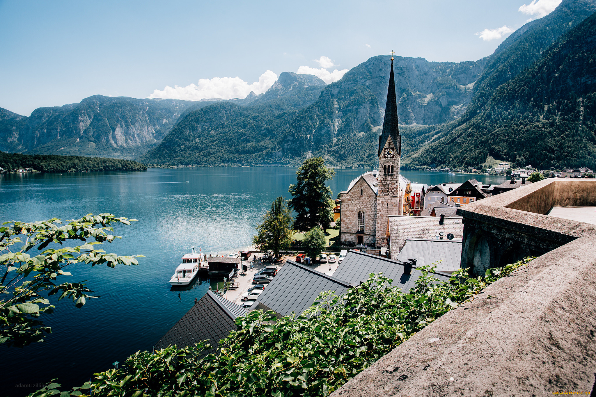 hallstatt, города, гальштат, , австрия, простор