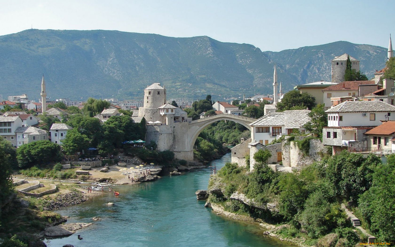 mostar, bosnia, hercegovina, города, мостар, босния, герцеговина