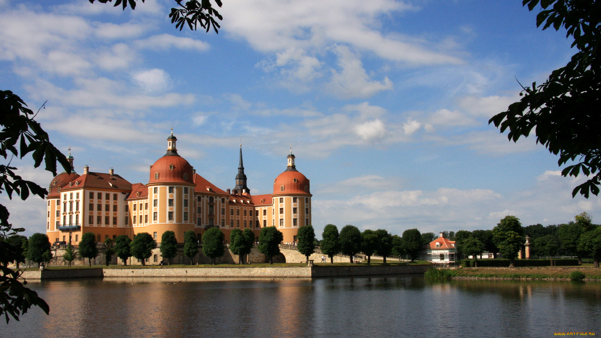 города, дворцы, замки, крепости, dresden, moritzburg, germany