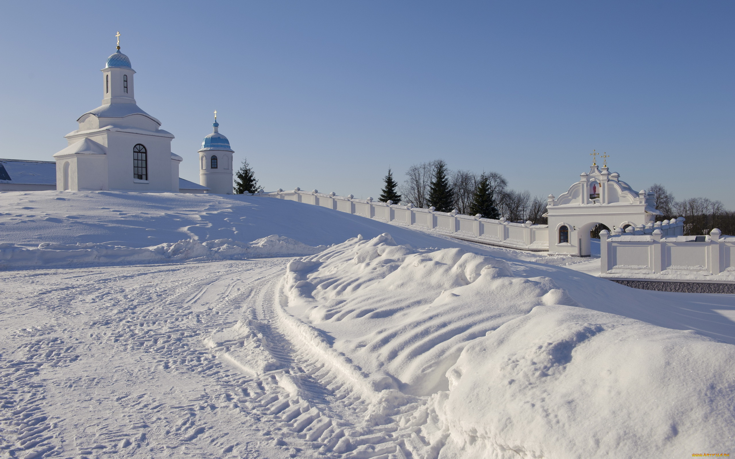 города, православные, церкви, монастыри, монастырь, зима