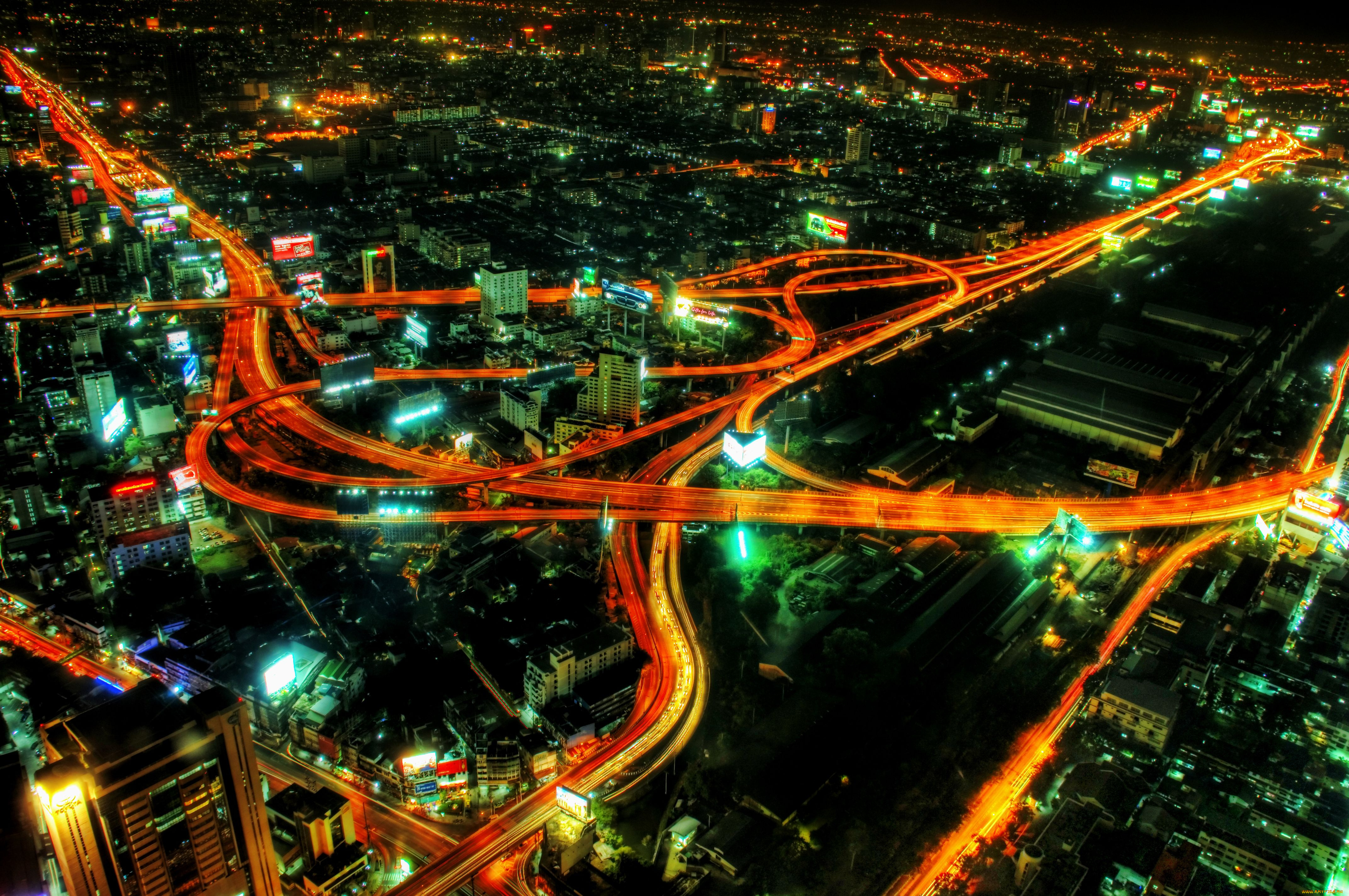 Магистрали жизни. Бангкок Автострада. Токио автомагистраль. Дорожные развязки Бангкока. Ночной Бангкок.