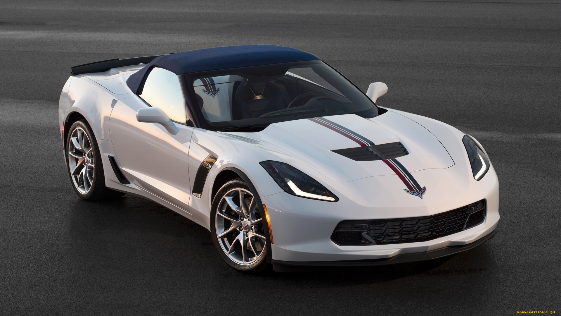 2016, chevrolet, corvette, z06, , twilight, blue, design, convertible, , c7, автомобили, corvette, chevrolet, серебристый, тюнинг