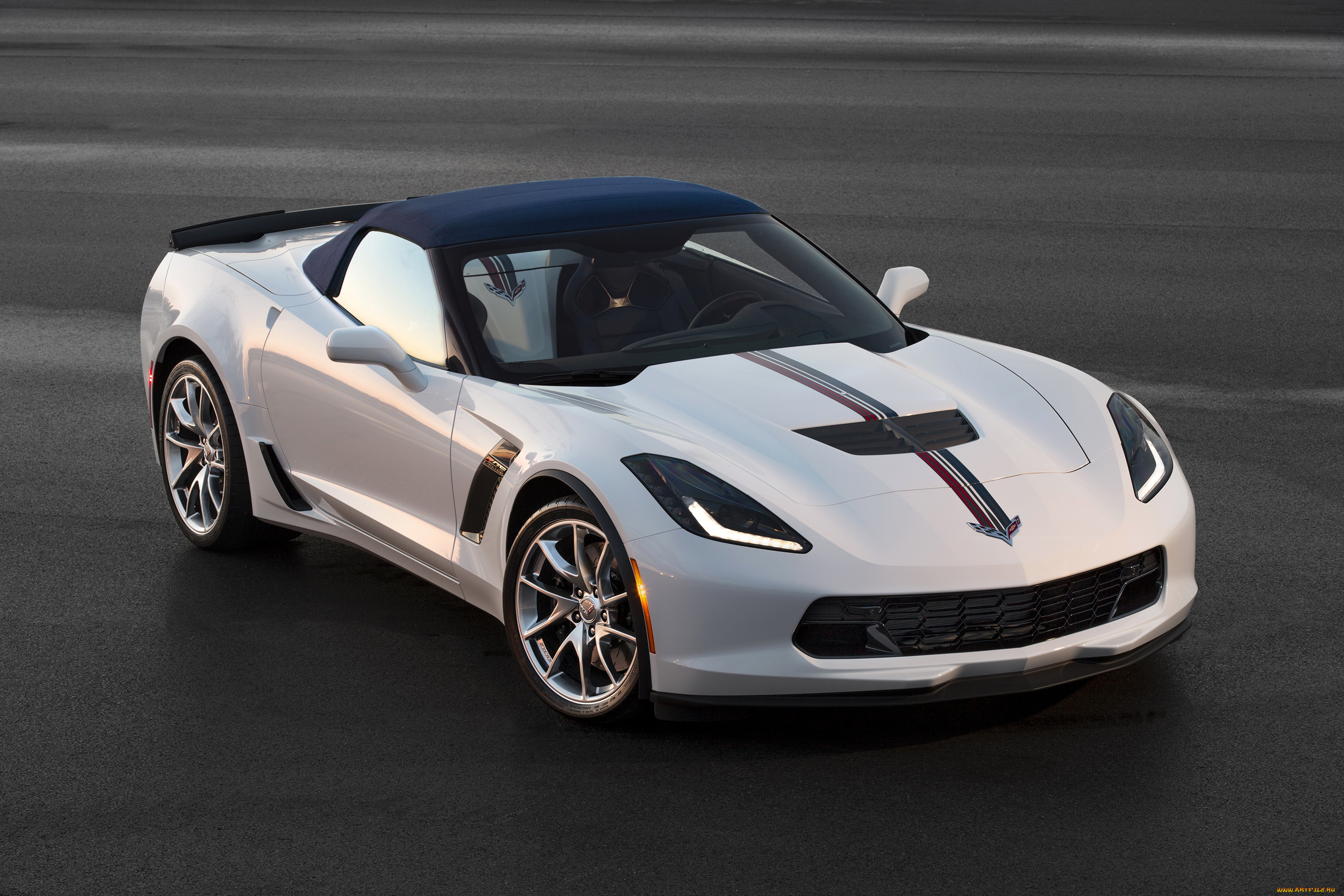 2016, chevrolet, corvette, z06, , twilight, blue, design, convertible, , c7, автомобили, corvette, chevrolet, серебристый, тюнинг