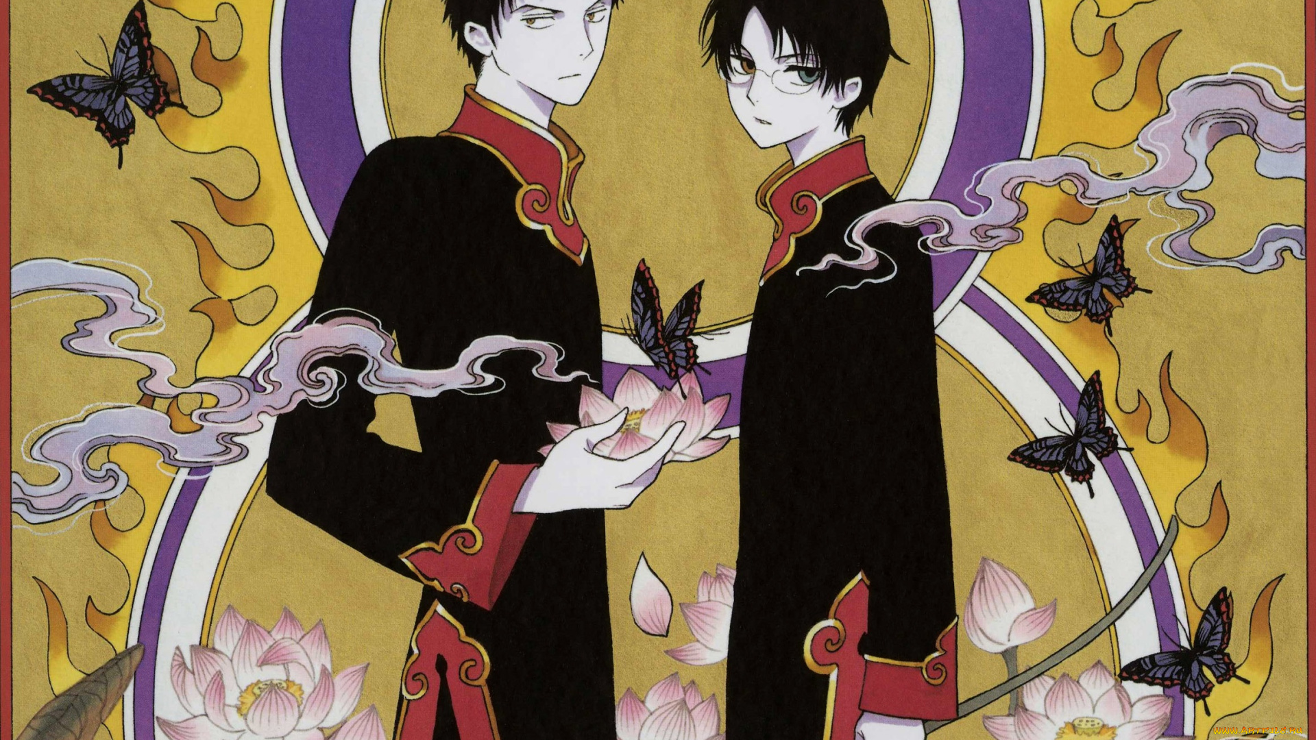 аниме, xxxholic, триплексоголик