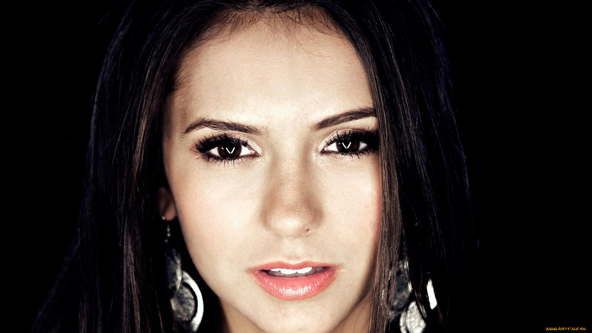 девушки, nina, dobrev, актриса, шатенка, лицо