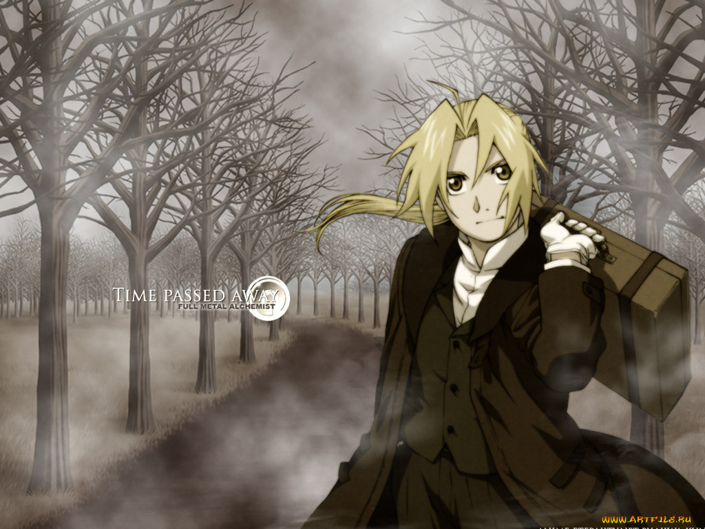 аниме, fullmetal, alchemist