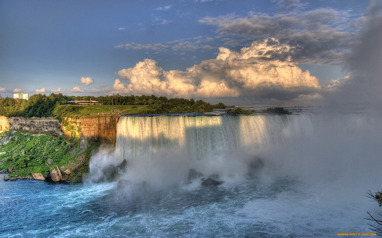 niagara, falls, природа, водопады