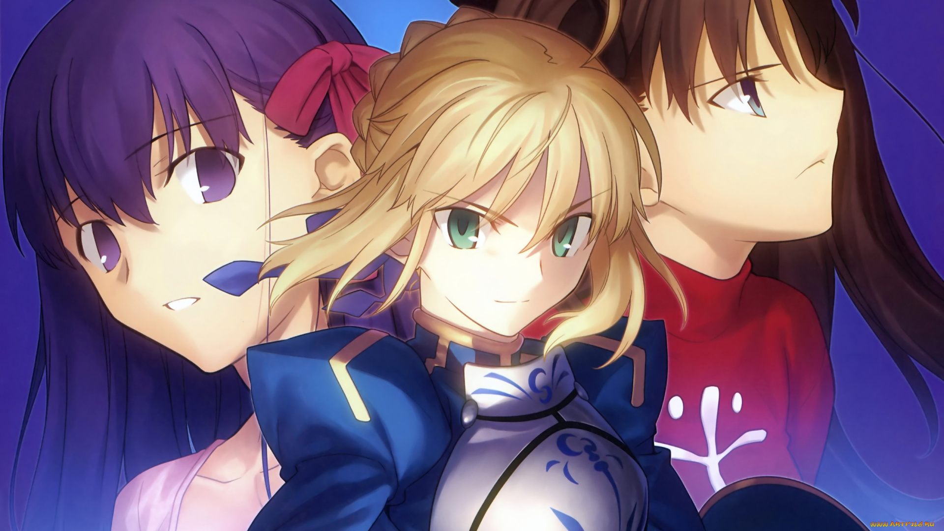 аниме, fate, stay, night