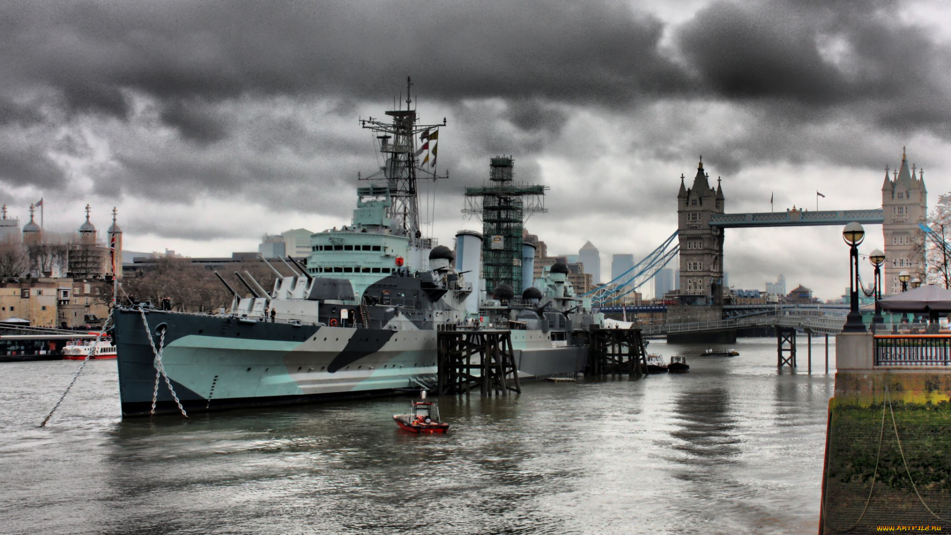 hms, belfast, корабли, крейсеры, линкоры, эсминцы, англия, темза, линкор, бэлфаст, стоянка