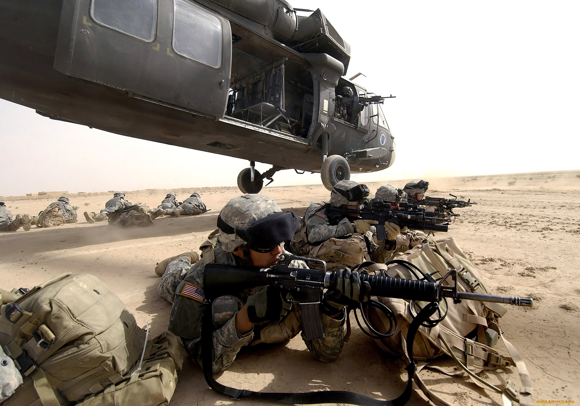 Военные сайты зарубежные. Оружие армии США В Ираке.
