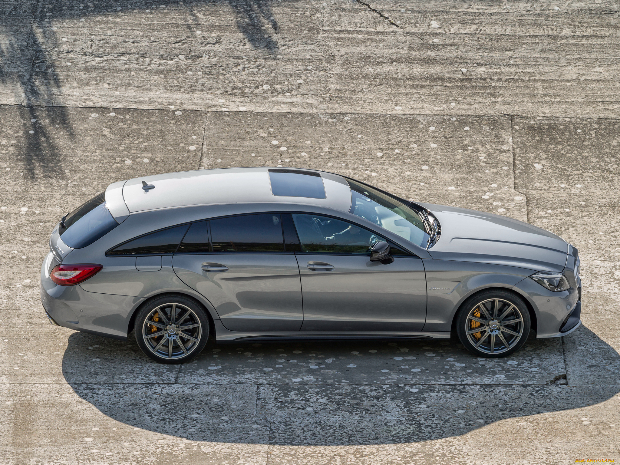 автомобили, mercedes-benz, светлый, 2014г, x218, s-model, amg, cls, 63, brake, shooting