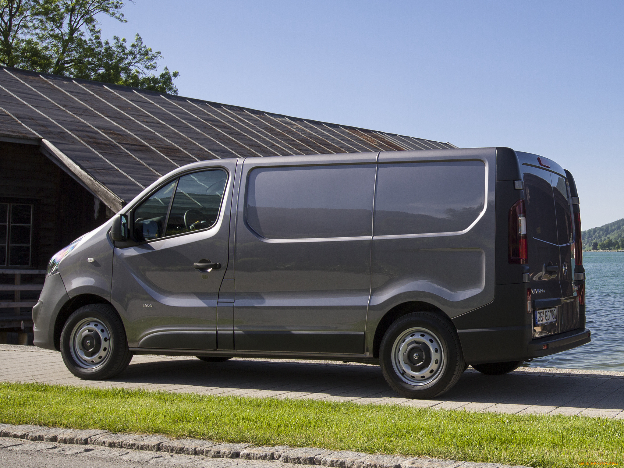 автомобили, opel, vivaro, серый, van, biturbo, 2014г