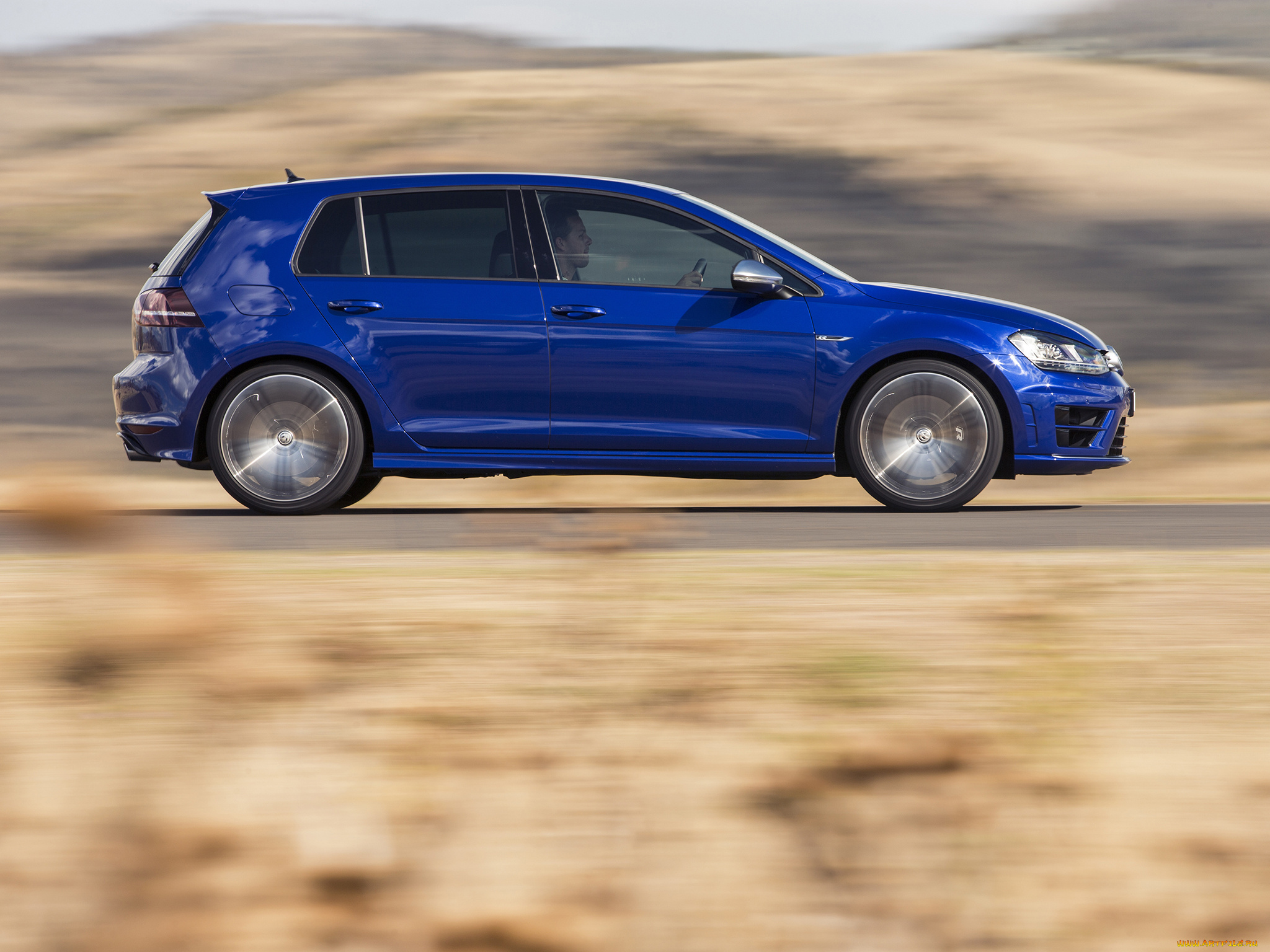 автомобили, volkswagen, golf, r, синий, 2014г, typ, 5g, 5-door, au-spec