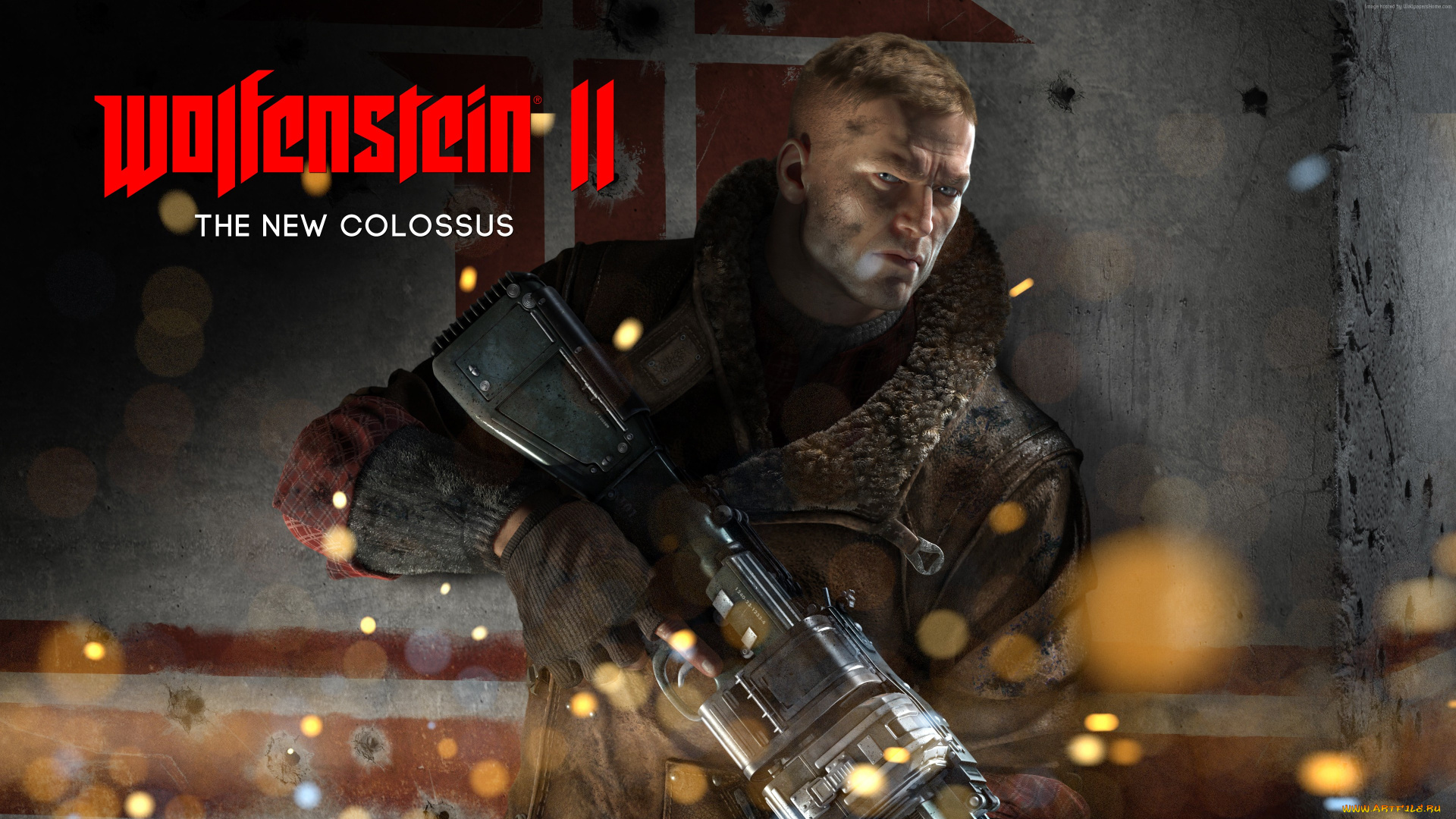 wolfenstein, ii, , the, new, colossus, видео, игры, action, шутер, wolfenstein, ii, the, new, colossus