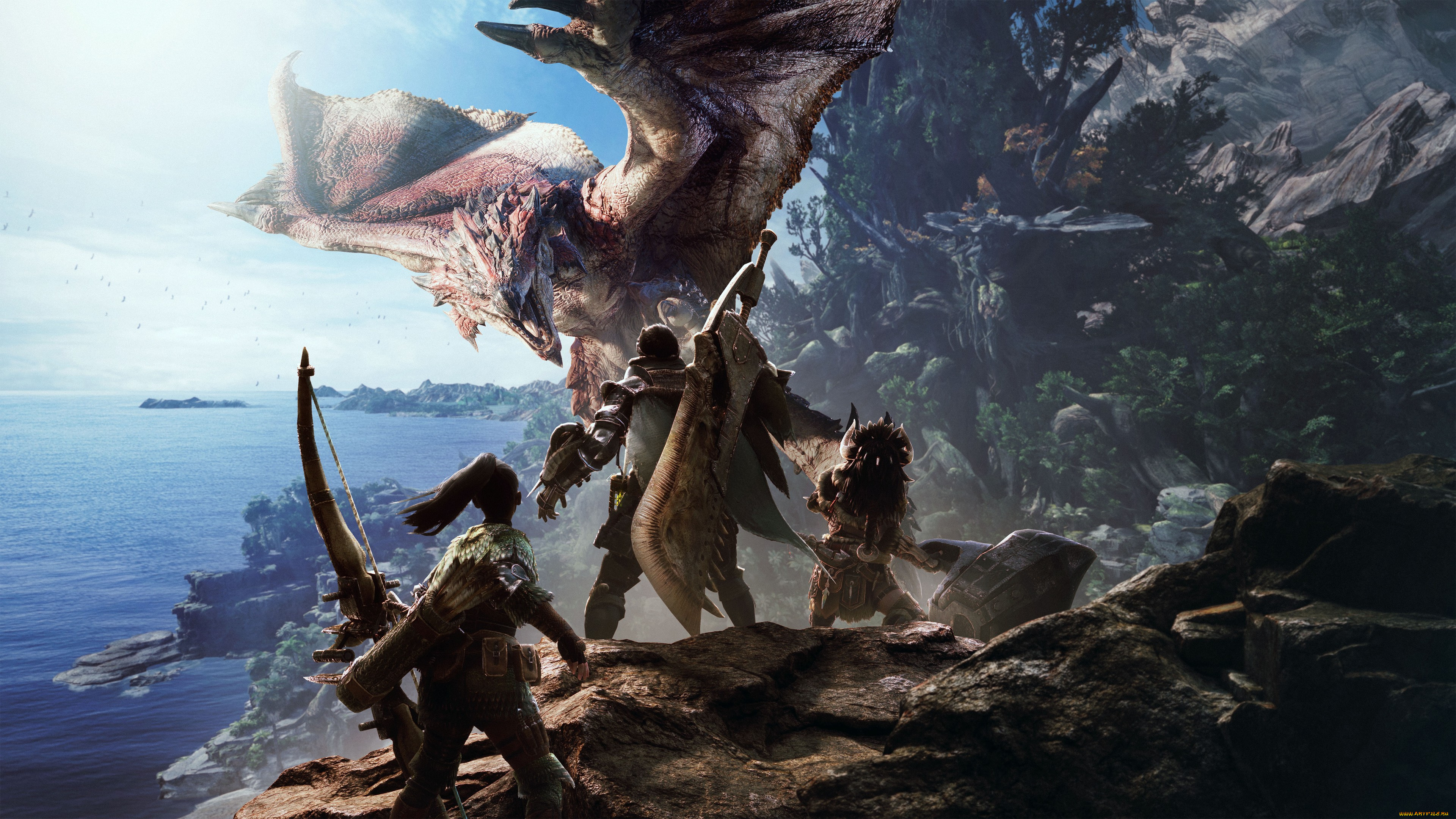 monster, hunter, world, видео, игры, action, ролевая, monster, hunter, world