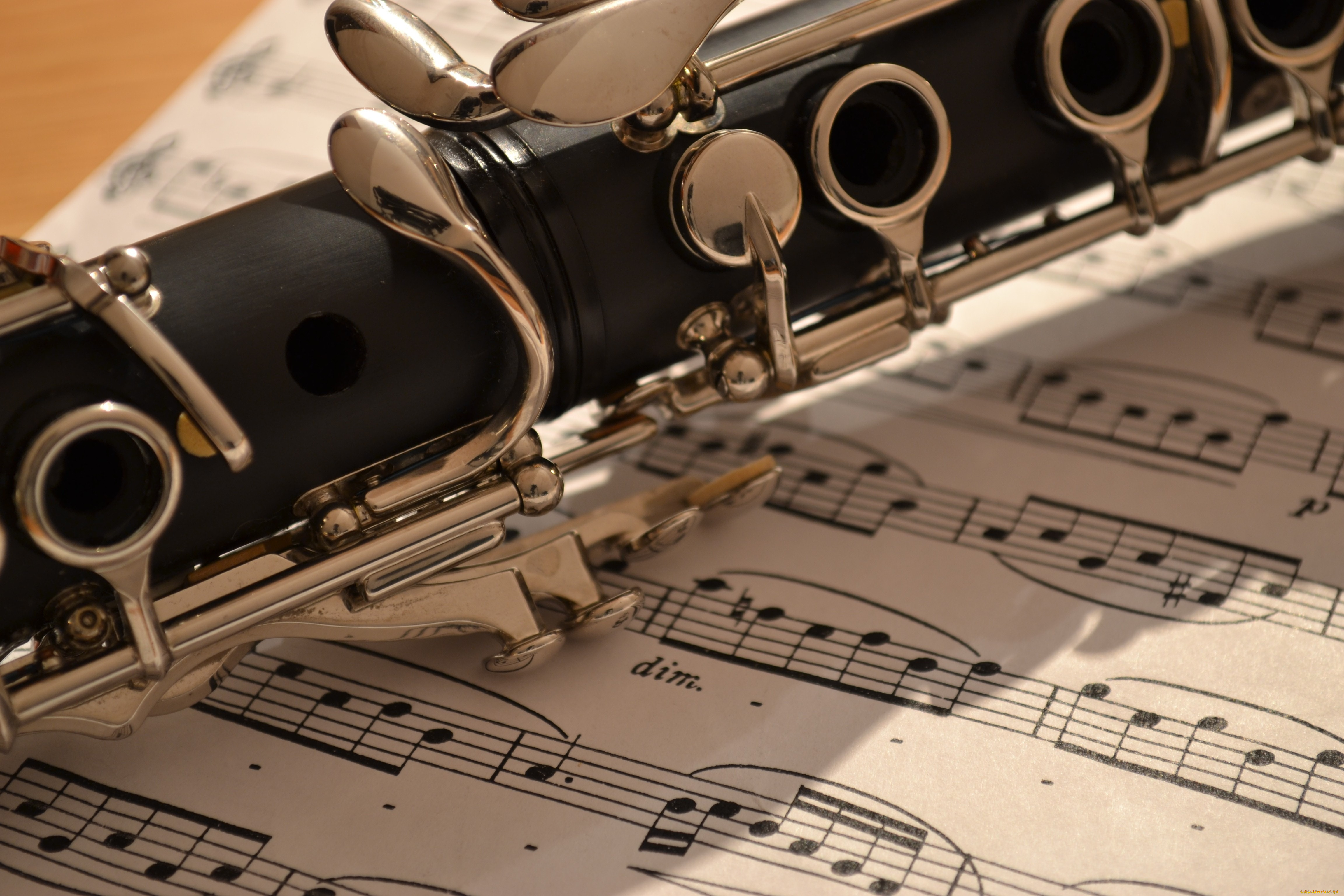 музыка, -музыкальные, инструменты, ноты, кларнет