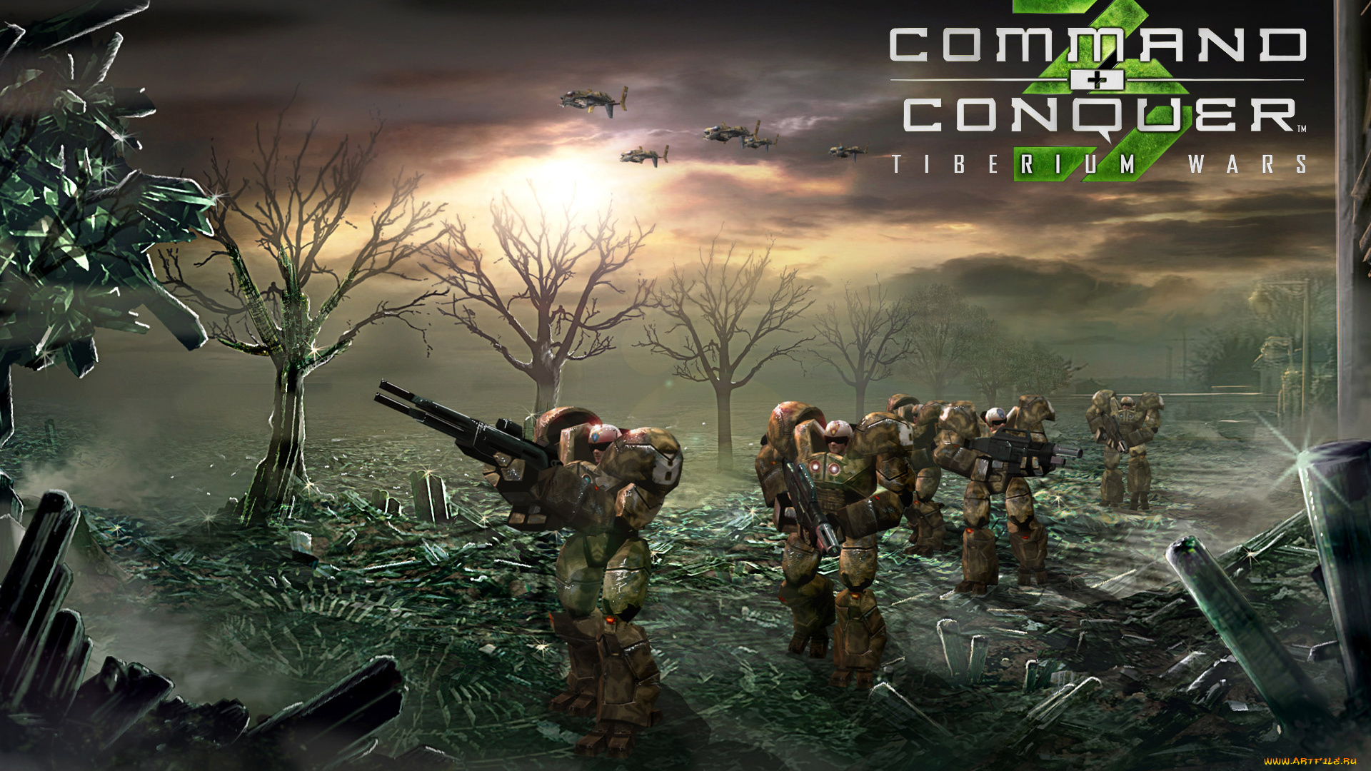 command, conquer, tiberium, wars, видео, игры