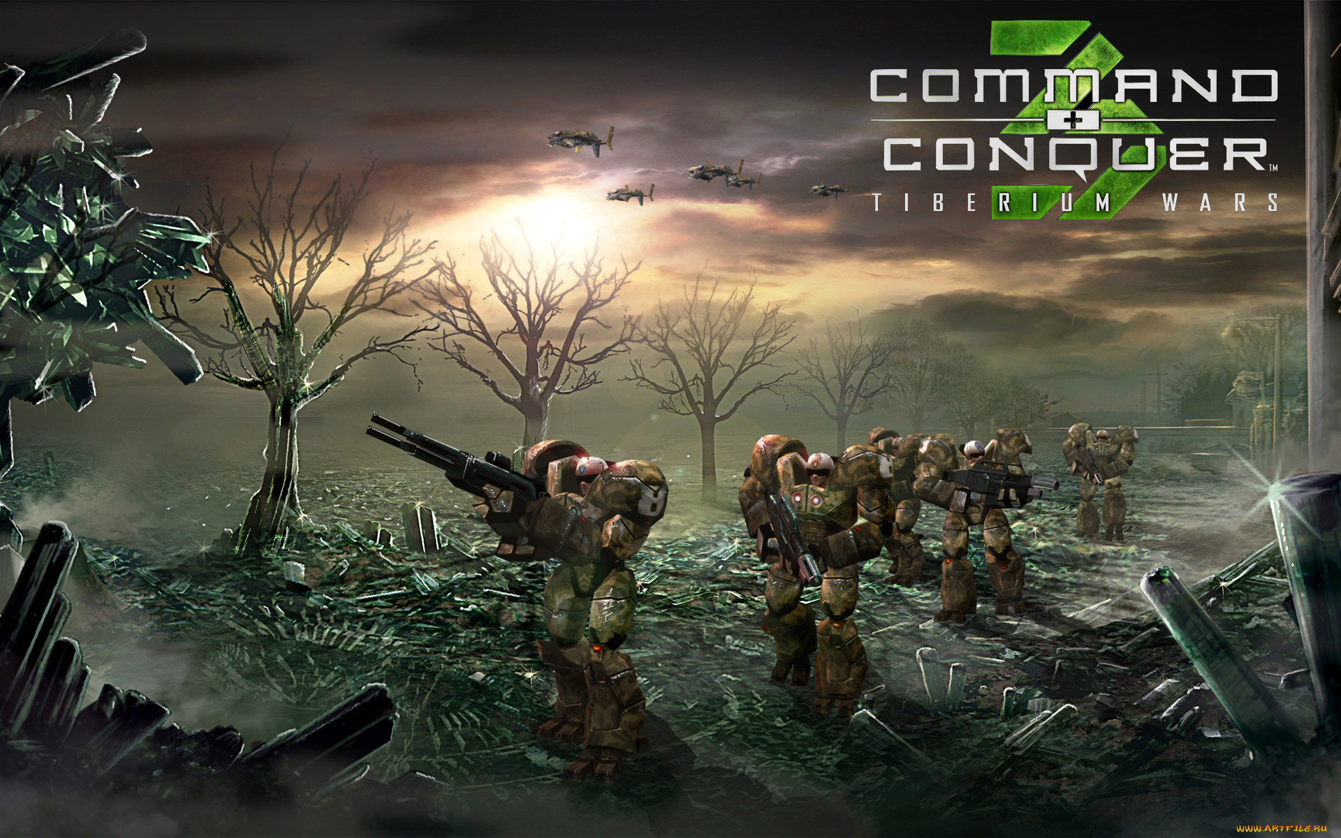 command, conquer, tiberium, wars, видео, игры