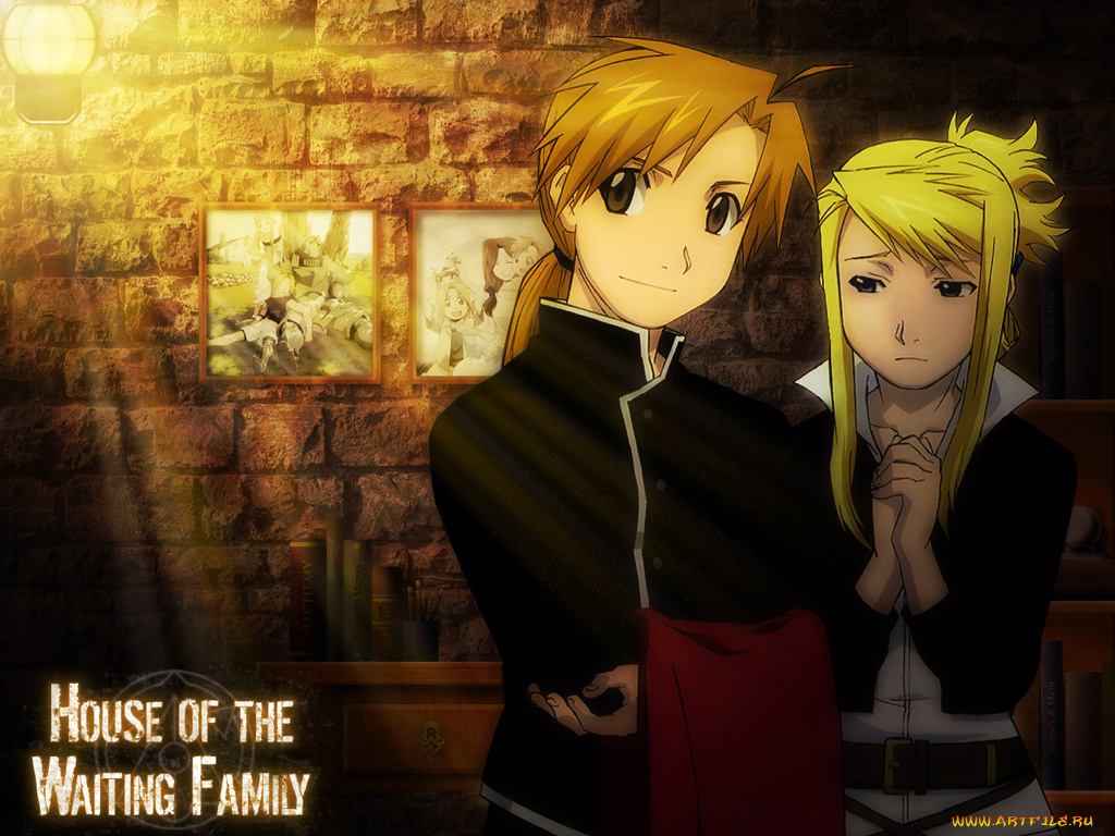 аниме, fullmetal, alchemist