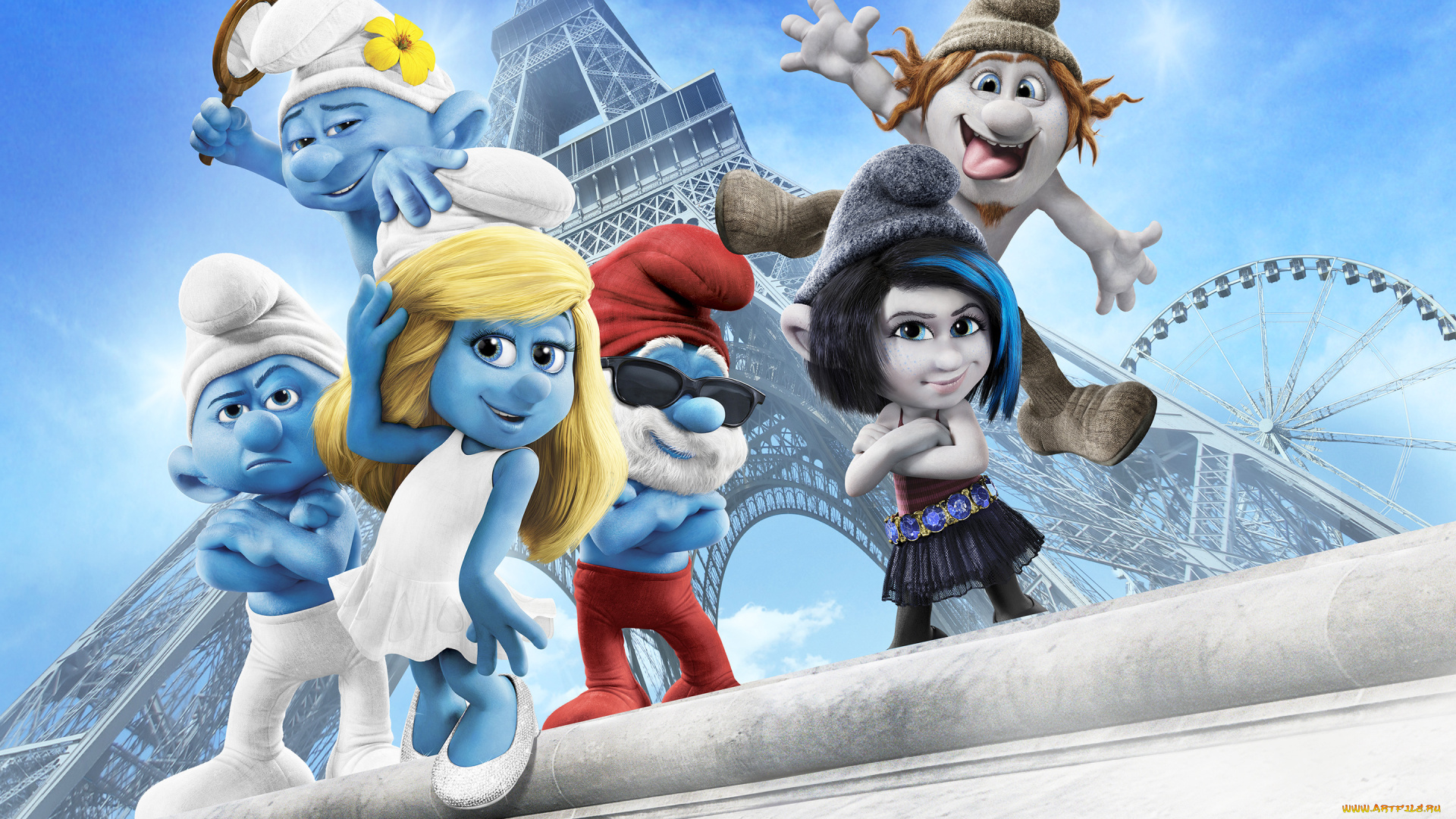 мультфильмы, the, smurfs, смурфики